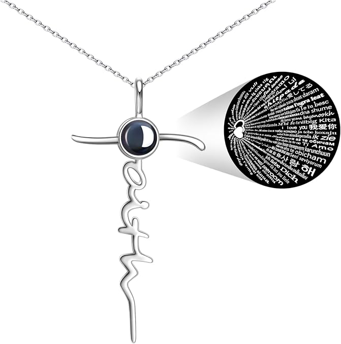 100 Languages of Love Necklace - With Initials