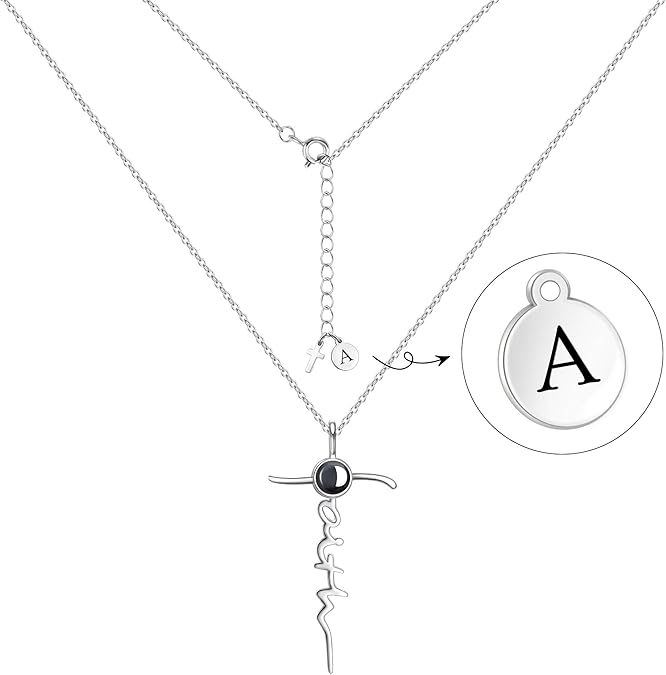 100 Languages of Love Necklace - With Initials